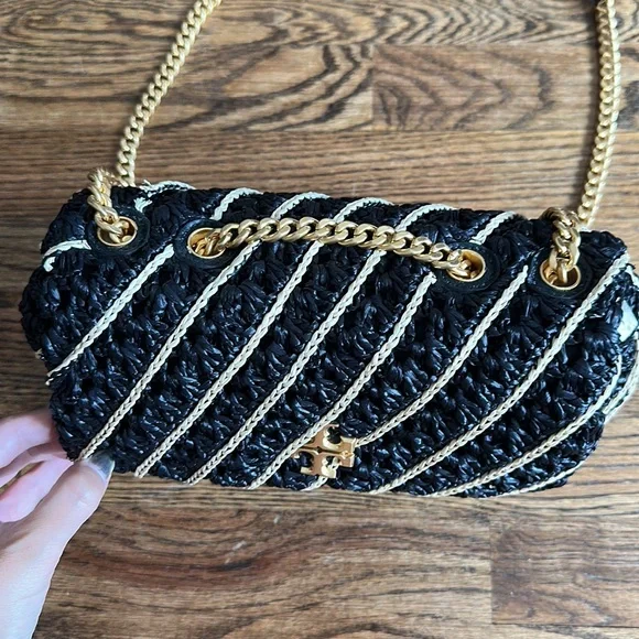 Tory Burch Kira Crochet Small Convertible Shoulder Bag - Picture 7 of 11